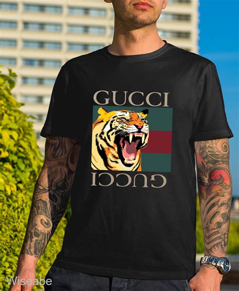 gucci tiger shirt replica|faux t shirt gucci.